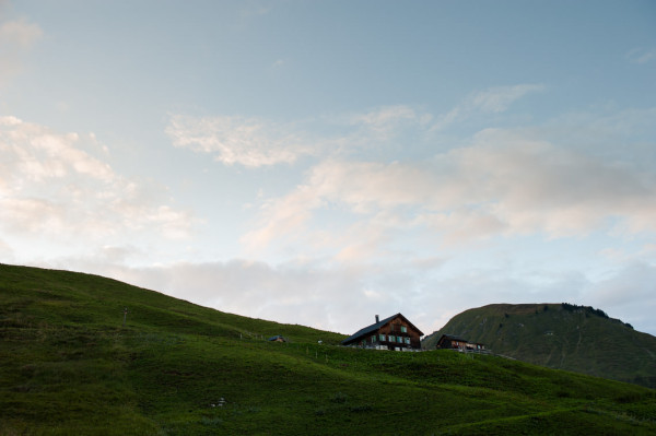 Leben auf der Alpe - Landschaftspanorama
